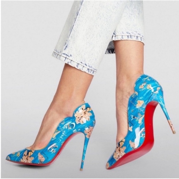 Christian Louboutin NEW Hot chick
Odyssey heels RETAIL 995 - Picture 1 of 9